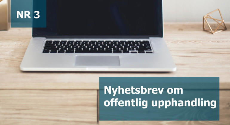 Nyhetsbrev offentlig upphandling
