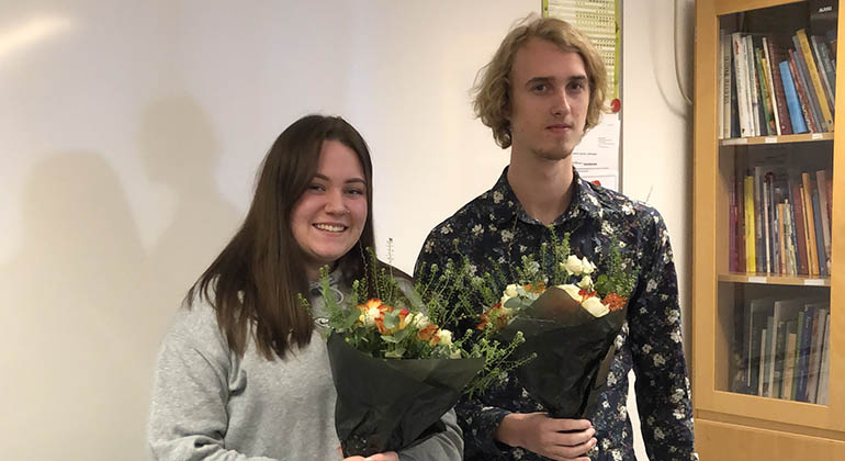 Hannah Pettersson och Jalmar Sandberg
