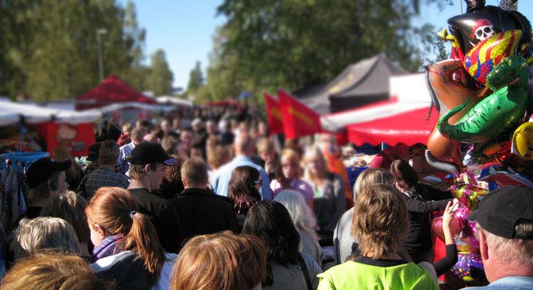 Knallemarknad i Herrljunga