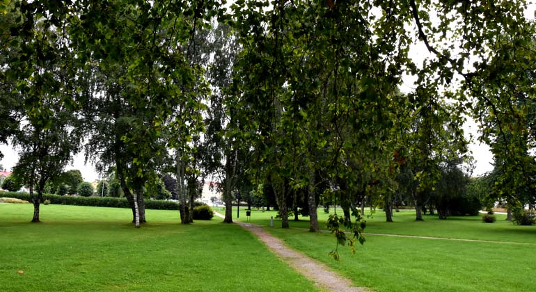 Stadsparken i Herrljunga.