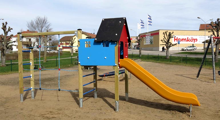Lekpark i Herrljunga.