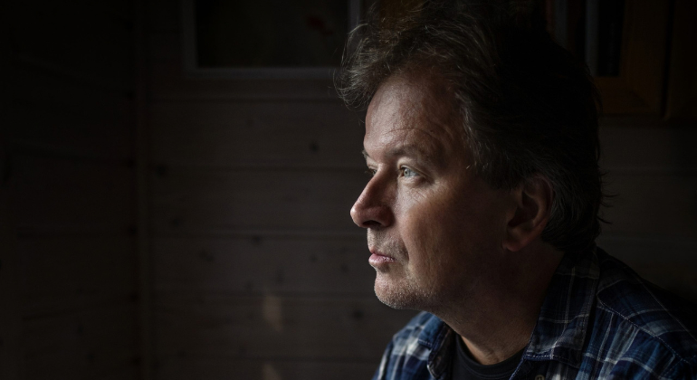 Porträttfoto av Kjell Westö