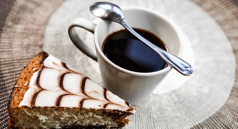 kaffe och kaka