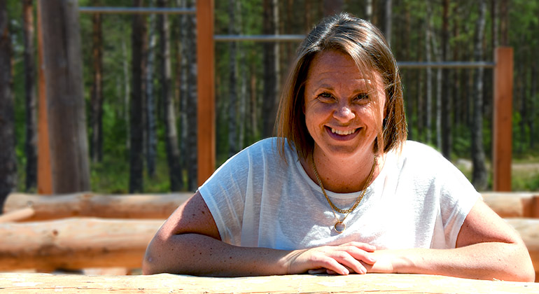 Fritidschef Hanna Franzen