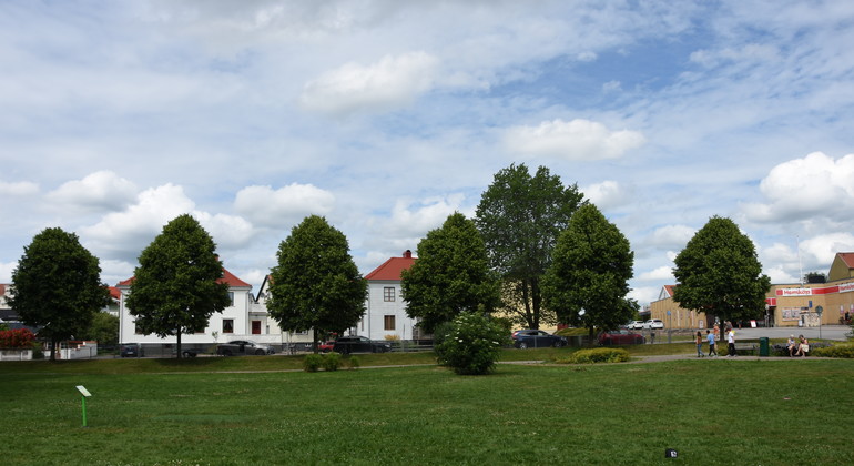 Vy över stadsparken