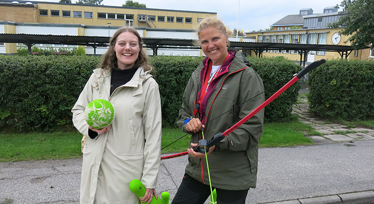Li Johansson Nyström, folkhälsostrateg, och Birgitta Saunders, utvecklare föreningsliv.