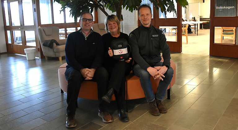 Mattias Olerot, Susanne Johnsen och Fredrik Gabrielsson 